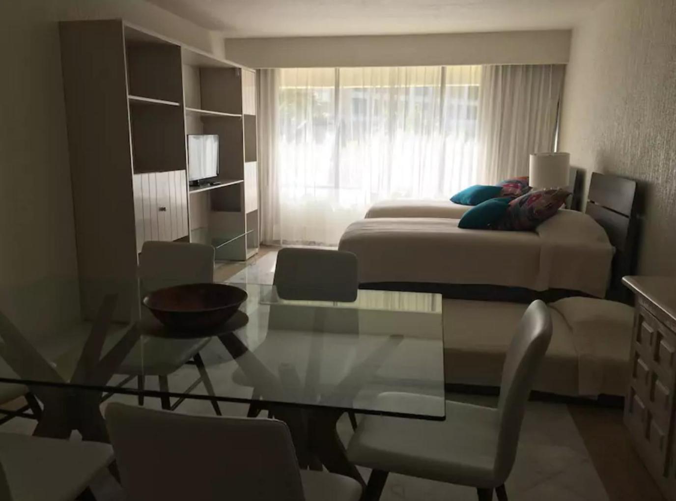 Beachfront Getaway Condo Cancún Kamer foto
